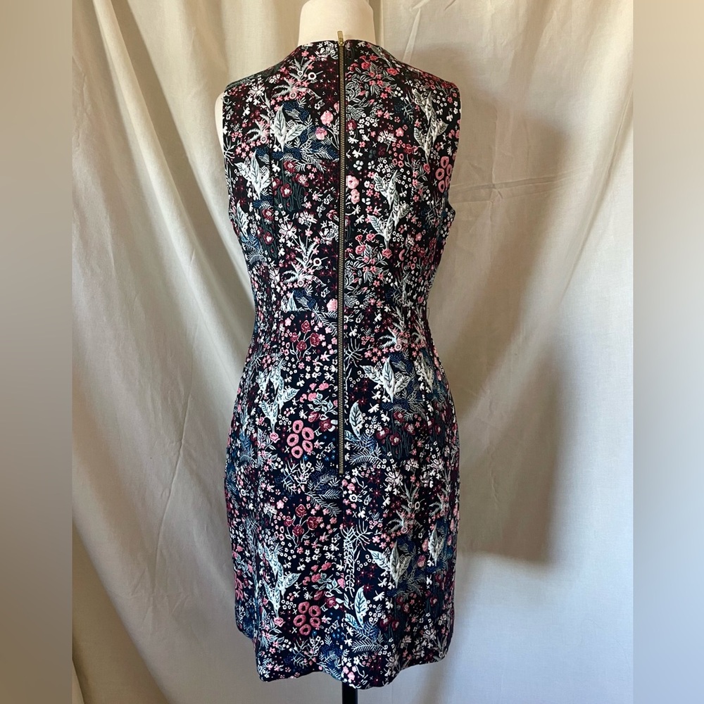 H&M Brocade Style Shift Dress sz 10 - Picture 2 of 7